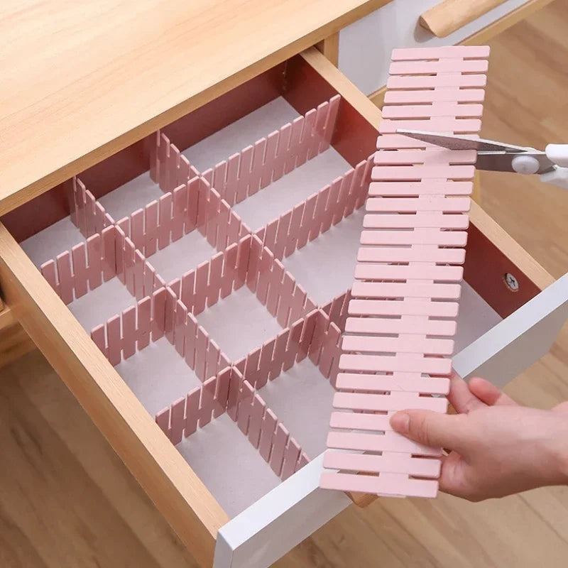 Sink Drain Rack (Pink, 368×68mm)