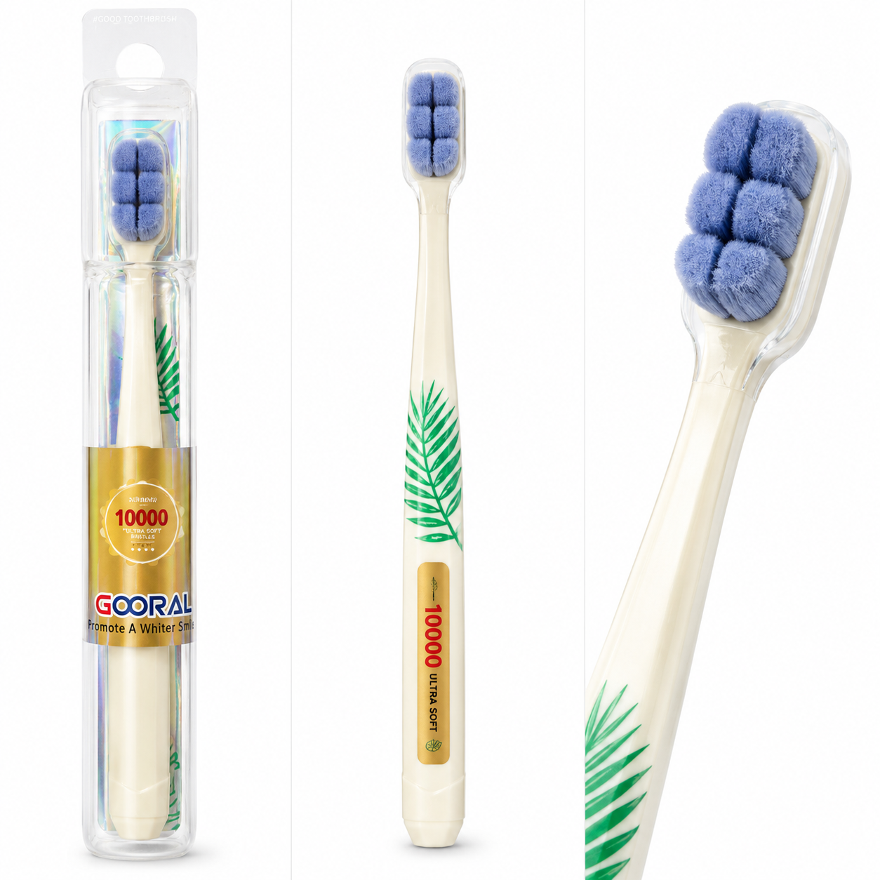 Gooral 10000 Ultra-Soft Micro-Bristle Toothbrush