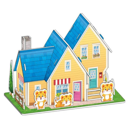 Premium 3D Princess Castle Puzzle Toy Set