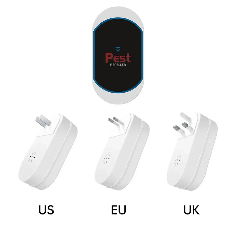 Ultrasonic Pest Repeller (Mosquito, Cockroach & Rat Repellent)