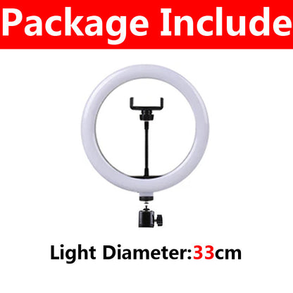 10 Inch Ring Fill Light with Tripod Stand