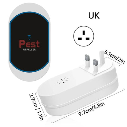 Ultrasonic Pest Repeller (Mosquito, Cockroach & Rat Repellent)