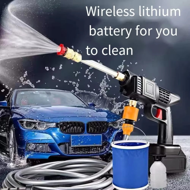 10-Cell Double Battery High-Pressure Washer