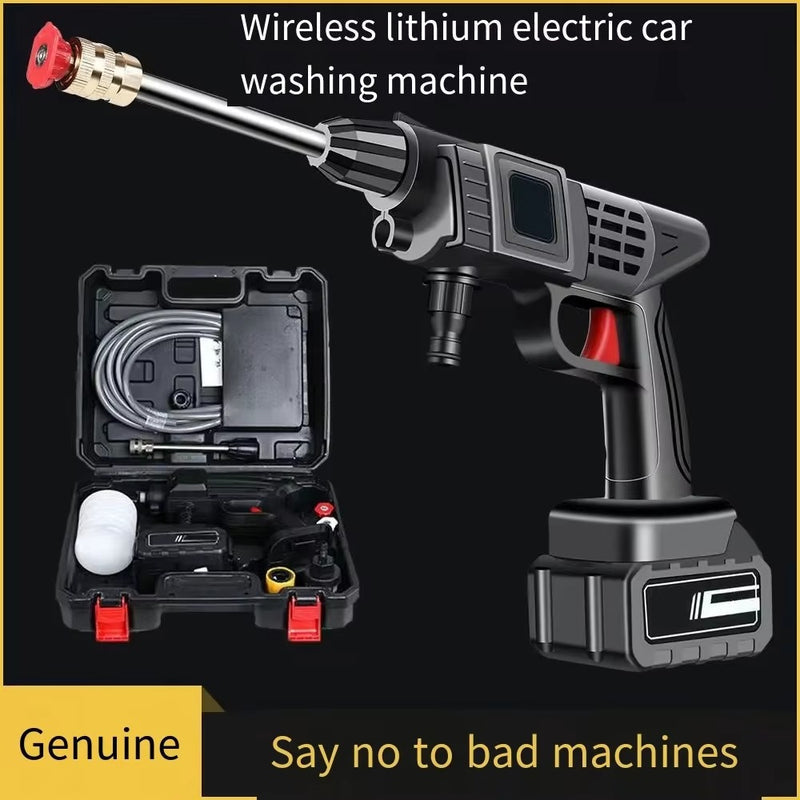 10-Cell Double Battery High-Pressure Washer