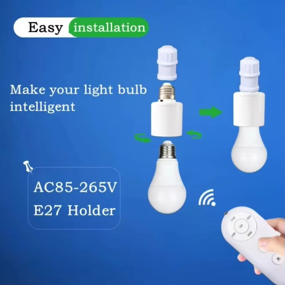 Remote Control Lamp Holder