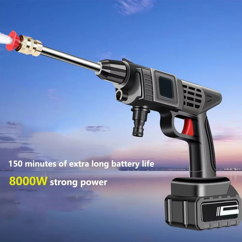 10-Cell Double Battery High-Pressure Washer