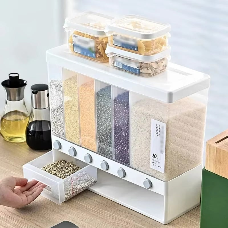 Multi Section Grain Dispenser